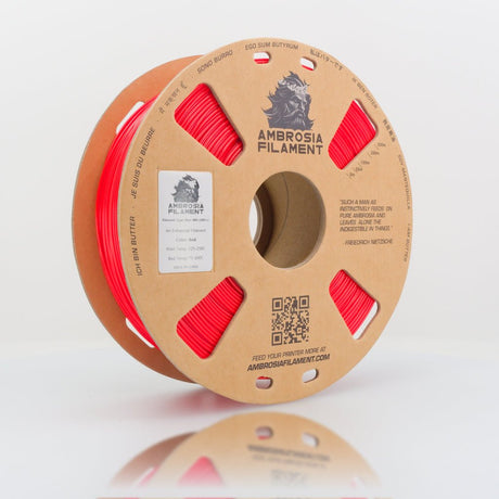 AMBROSIA Über ABS Filament of the Gods - 1KG Bambu AMS Friendly Cardboard Spools Premium 3D Printing Filament ABS+