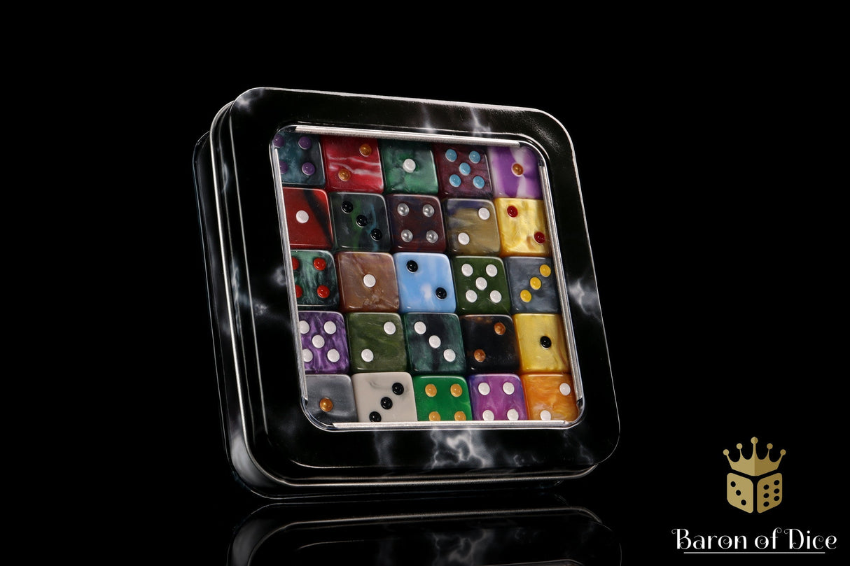 Auspex Tactics Official Dice - Black