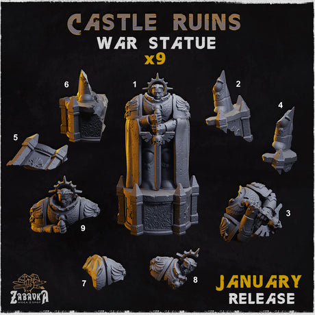 Castle Ruins - Basing Bits